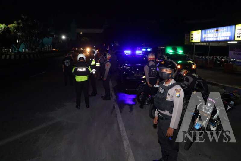 TNI Polri Gelar Patroli Skala Besar Pasca