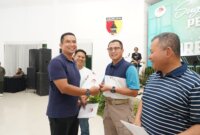 Danrem 084/BJ Brigjen TNI Danny Alkadrie saat acara Sugeng Rawuh Persada 92