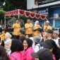 Kapolresta Malang Kota Kombespol Nanang Haryono saat Jalan Sehat Uklam Tahes