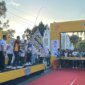 Kapolres Magetan AKBP Raden Erik Bangun Prakasa lepas Fun Run Peringati Hari Bhayangkara ke-79