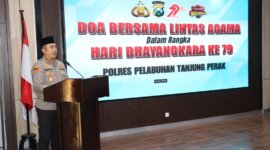 Kapolres Pelabuhan Tanjung Perak Surabaya AKBP Wahyu Hidayat