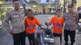 Polsek Kenjeran tangkap pelaku beserta barang buktinya