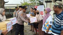 Polres Madiun Kota salurkan bansos