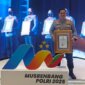 Kapolres Nganjuk AKBP Henri Noveri Santoso terima penghargaan dari Kapolri