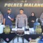 Wakapolres Malang Kompol Bayu Halim Nugroho ungkap kasus miras ilegal