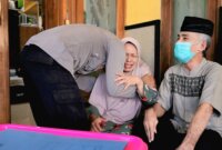 SPN Polda Jatim anjangsana ke para purnawirawan di hari Bhayangkara ke-79