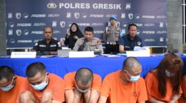 Polres Gresik tangkap 9 pengedar beserta barang buktinya