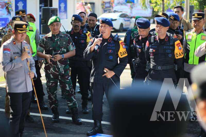 Polres Tuban gelar apel pengamanan gabungan