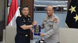 Kapolda Jatim Irjen Pol Drs. Nanang Avianto Terima Audiensi Kakanwil Dirjen Bea Cukai I Untung Basuki