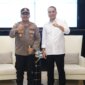 Walikota Surabaya Eri Cahyadi bersama Kapolres Pelabuhan Tanjung Perak AKBP Wahyu Hidayat