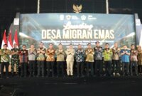 Launching Desa Migran Emas di Gedung Wahana Ekspresi Poesponegoro