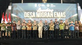 Launching Desa Migran Emas di Gedung Wahana Ekspresi Poesponegoro