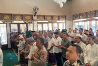 Polresta Banyuwangi Gelar Sholat Ghaib