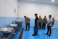 Kapolres Bojonegoro AKBP Afrian Satya Permadi tinjau SPPG