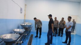 Kapolres Bojonegoro AKBP Afrian Satya Permadi tinjau SPPG