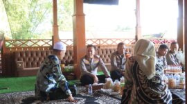 Kapolres Bojonegoro AKBP Afrian Satya Permadi kunjungi Ketua DPRD H. Abdulloh Umar