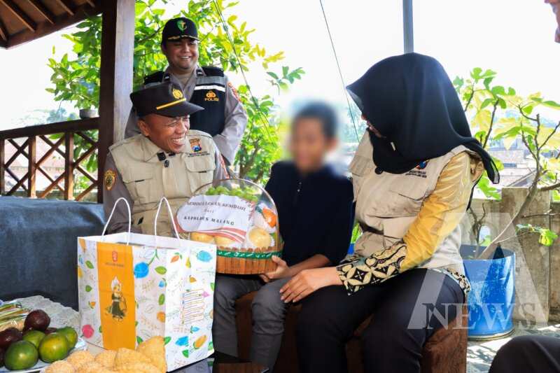 PPA Satreskrim Polres Malang dampingi santri korban penganiayaan