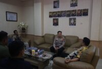 Kapolres Bojonegoro AKBP Afrian Satya Permadi kunjungan ke Kejari Bojonegoro