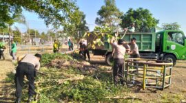 Polres Madiun Kota gelar kerja bakti