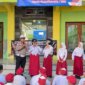 Satlantas Polres Mojokerto edukasi pelajar keselamatan berkendara