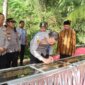 Kapolres Tulungagung AKBP Muhammad Taat Resdi resmikan sumur bor untuk warga