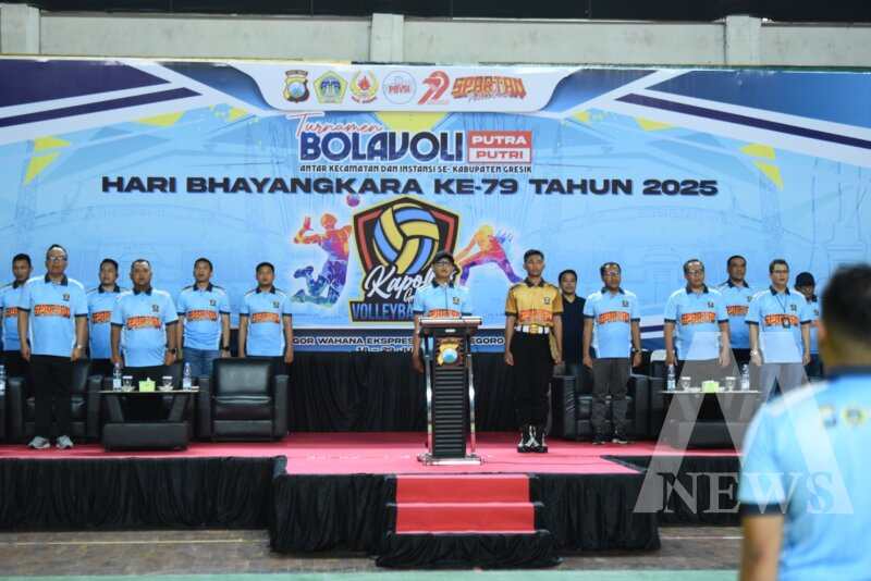 Kapolres Gresik Cup 2025 resmi dibuka