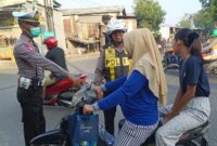 Polres Pelabuhan Tanjung Perak tindak pelanggar lalin