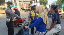Polres Pelabuhan Tanjung Perak tindak pelanggar lalin