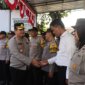 Kapolres Nganjuk AKBP Henri Noveri Santoso sambangi Polsek Loceret