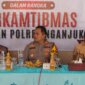 Kapolres Nganjuk AKBP Henri Noveri Santoso saat gelar Harkamtibmas