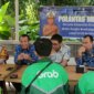 Kasatlantas Polres Bondowoso AKP Akhmad Rochan edukasi komunitas Ojol