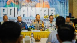 Dirlantas Polda Jatim Kombespol Iwan Saktiadi beri sosialisasi terkait ODOL