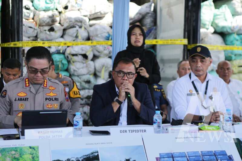 Dittipidter Bareskrim Polri Ungkap Tambang Batu Bara Ilegal