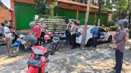 Satlantas Polres Nganjuk tindak R2 terobos Rambu
