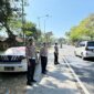 Satlantas Polres Nganjuk patroli mobiling