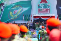 Kapolri Jenderal Listyo Sigit Prabowo pimpin apel akbar