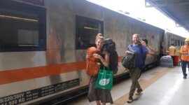 Wisatawan asing gunakan kereta api, dukung wisata Jatim
