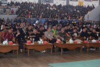 Kapolres Magetan AKBP Raden Erik Bangun Prakasa hadiri peringatan Suran Agung