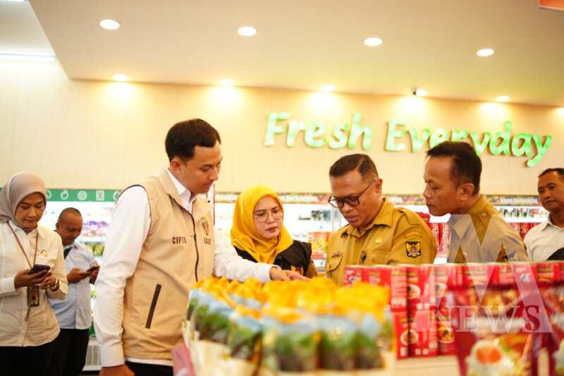 Polres Kediri Kota bersama TPID sidak pasar modern