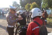 Satlantas Polres Probolinggo tindak pelanggar lalin di Operasi Patuh Semeru