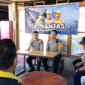 Satlantas Polres Nganjuk sosialisasi tertib lalulintas di Terminal Anjuk Ladang