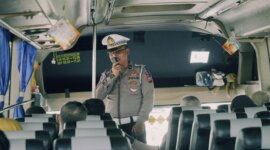 Satlantas Polres Gresik saat Operasi Patuh Semeru