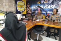 Satlantas Polres Pelabuhan Tanjung Perak sosialisasi Operasi Patuh Semeru