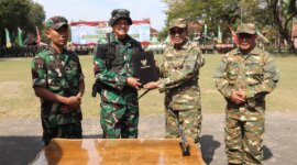 Kasiops Kasrem 084/BJ Letkol Inf Agus Al Fauzi hadiri pembukaan TMMD