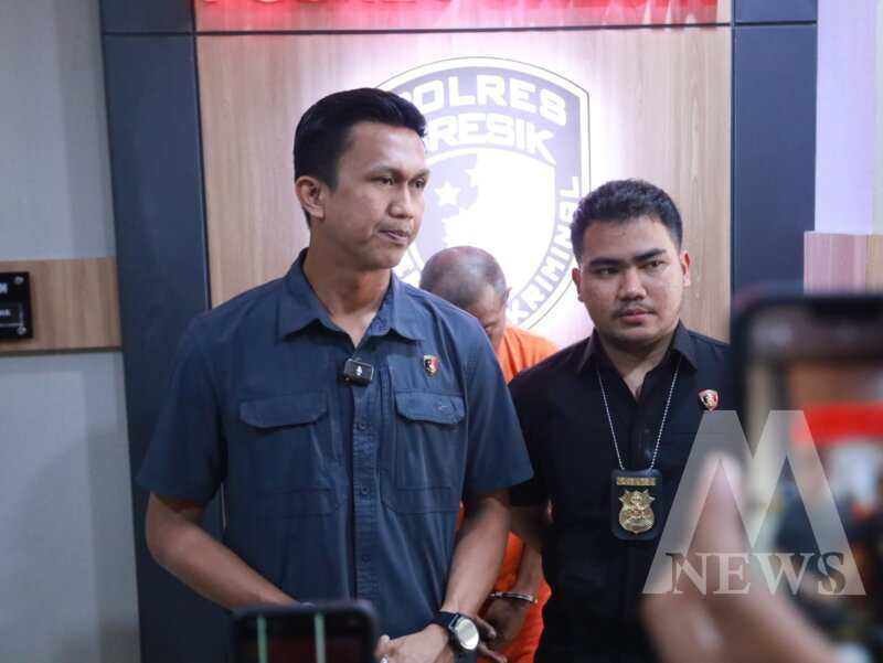 Kasatreskrim Polres Gresik AKP Abid Uais Al-Qarni Aziz