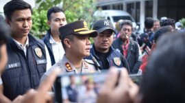 Kapolres Gresik AKBP Rovan Richard Mahenu ungkap pembunuhan Driver Ojol