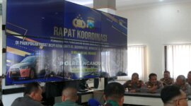 Polres Nganjuk Gelar Rakor Eksternal