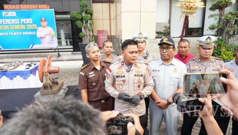 Kabag Ops Polresta Sidoarjo Kompol M. Irfan