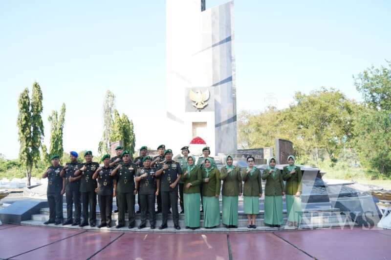 Danrem 084/BJ Brigjen TNI Danny Alkadrie ziarah ke TMP