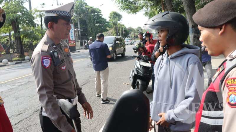 Polres Nganjuk lakukan penyekatan jelang pengesahan warga baru IKSPI